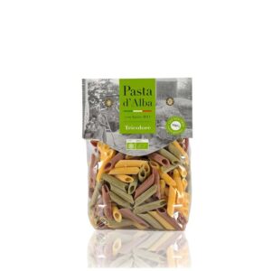 Penne di mais tricolore senza glutine Pasta d'Alba