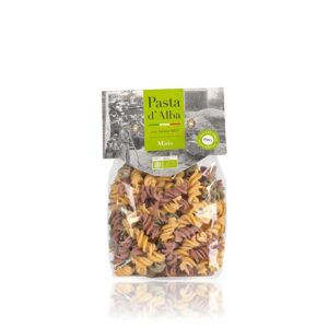 Fusilli di mais tricolore senza glutine Pasta d'Alba