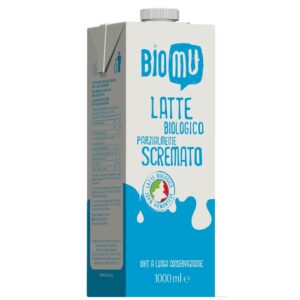 Latte parzialmente scremato UHT biologico Biomù