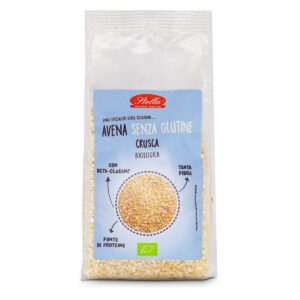 Crusca di avena senza glutine biologica Stella