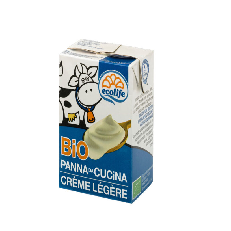 Panna da Cucina UHT BIO EcoLife 200ml Alinor