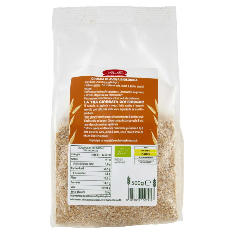 Crusca di Avena BIO Stella - immagine 2