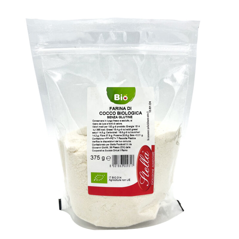 Farina di Cocco Bio Senza  Glutine 375 G Stella