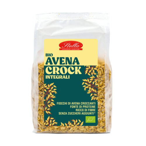 Avena Crock Integrali - Fiocchi di Avena Croccanti Bio