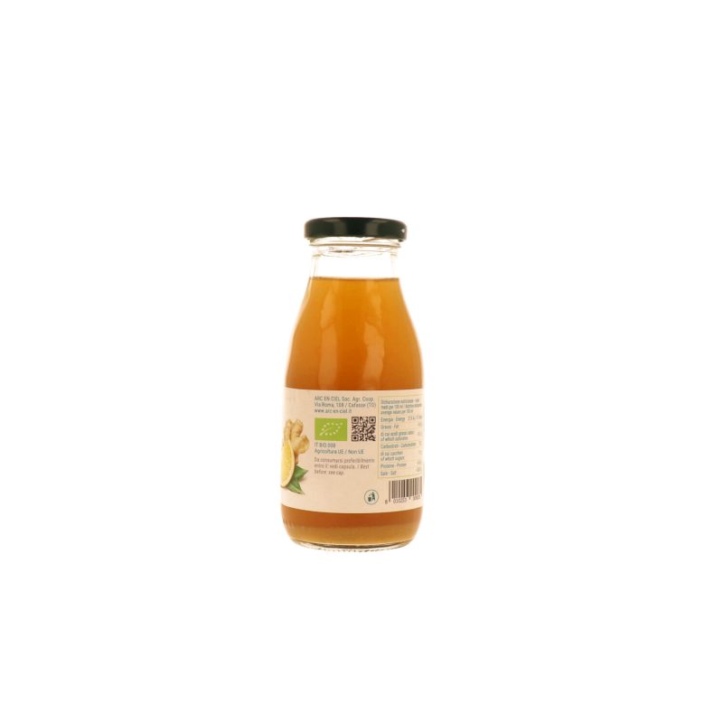 Bevanda al lime e zenzero Bio Più 255ml - immagine 4