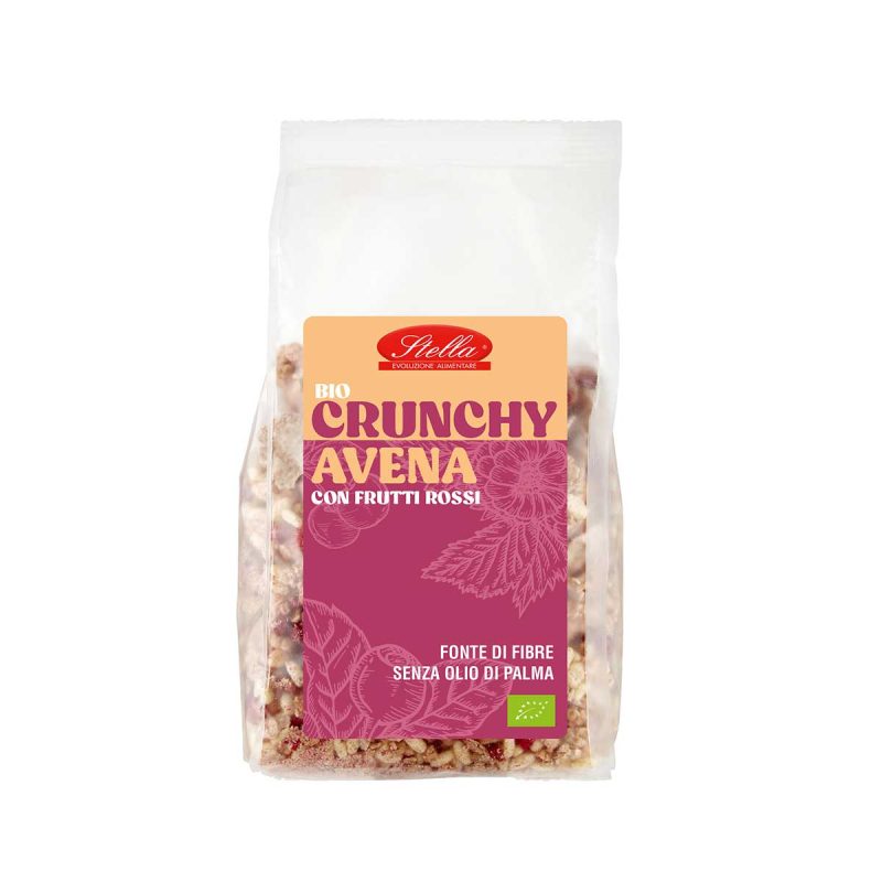 Crunchy muesli con fiocchi di avena e frutti rossi Stella - immagine 2