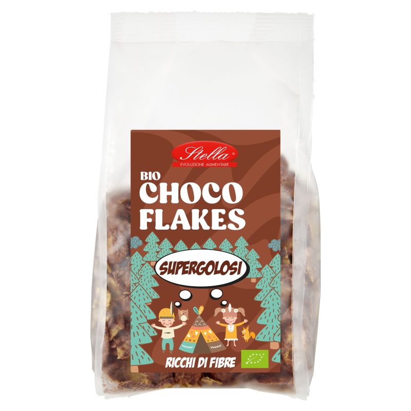Foto Pacchetto Frontale Choco Flakes Stella Foods