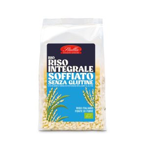 Riso soffiato integrale senza glutine stella foto frontale