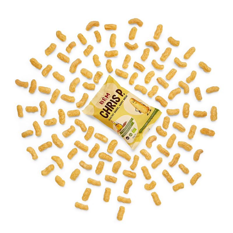 CHRIS-P SNACK DI LENTICCHIE CON EVO E SALE ROSA HIMALAYA BIO BEM 40g - immagine 3