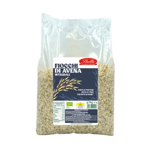 Foto Frontale Pacchetto Fiocchi di Avena Grandi Bio Stella 2kg